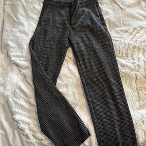 Women’s Banana Republic Gray Checkered Pants